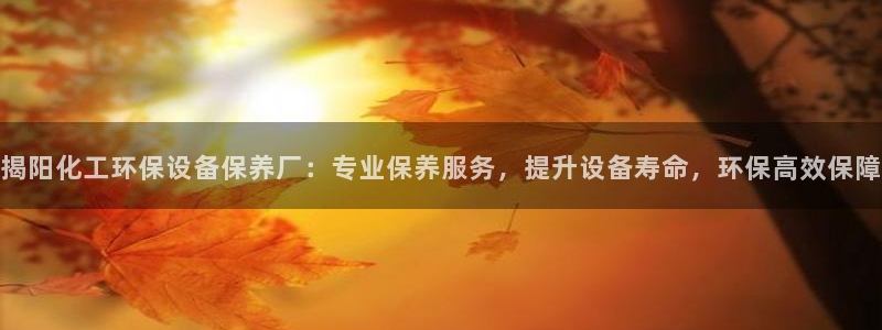 亿万首富手游兑换码：揭阳化工环保设备保养厂：专业保养服务，提升设备寿命，环保高效保障