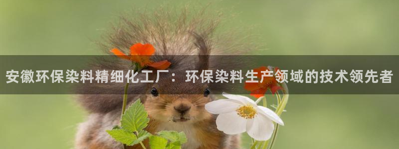 亿万先生客服联系电话：安徽环保染料精细化工厂：环保染料生产领域的技术领先者