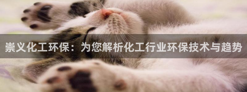 亿万国际合法吗：崇义化工环保：为您解析化工行业环保技术与趋势
