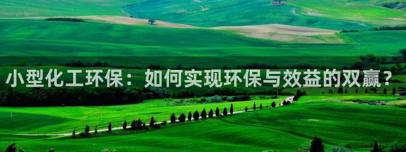 亿万先生客户端：小型化工环保：如何实现环保与效益的双赢？