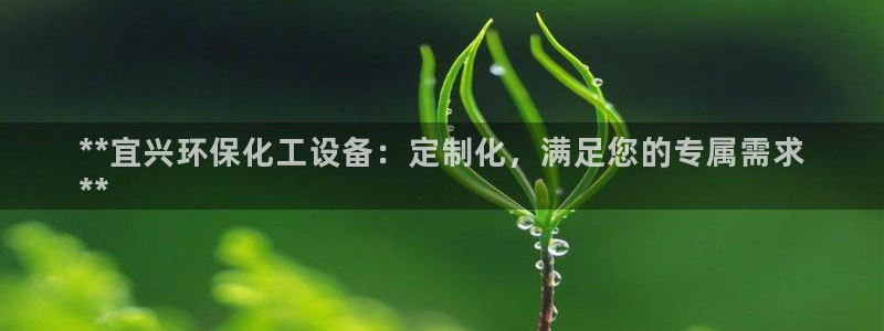 亿万剧情介绍：**宜兴环保化工设备：定制化，满足您的专属需求
**