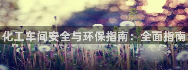 亿万 在线：化工车间安全与环保指南：全面指南
