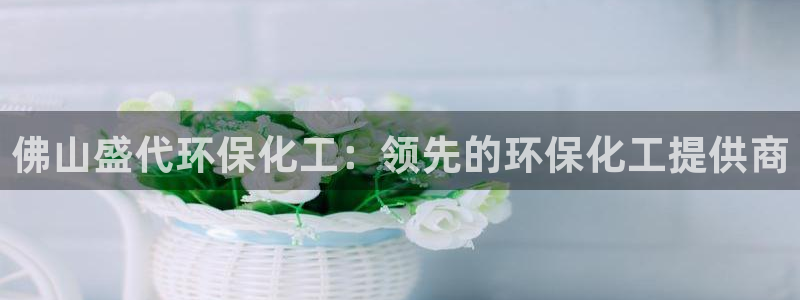 亿万先生官方客服电话：佛山盛代环保化工：领先的环保化工提供商