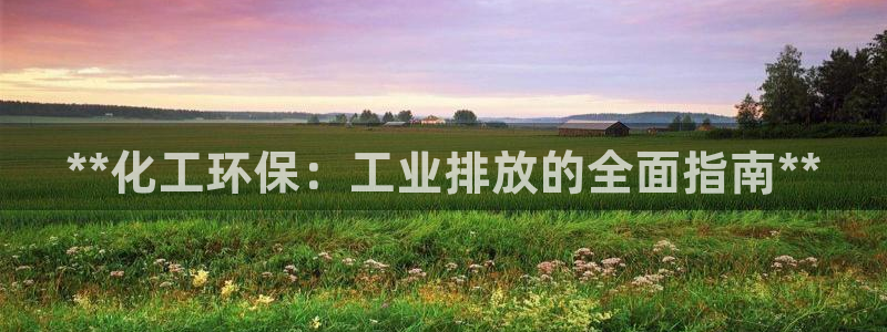 亿万先生手机版：**化工环保：工业排放的全面指南**