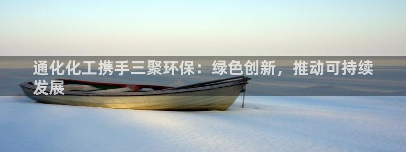 亿万先生合并网址是什么：通化化工携手三聚环保：绿色创新，推动可持续
发展