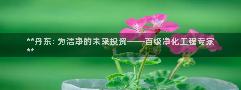 亿万先生mr网址：**丹东: 为洁净的未来投资——百级净化工程专家
**