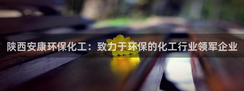 亿万先生手机版客户端下载安装：陕西安康环保化工：致力于环保的化工行业领军企业