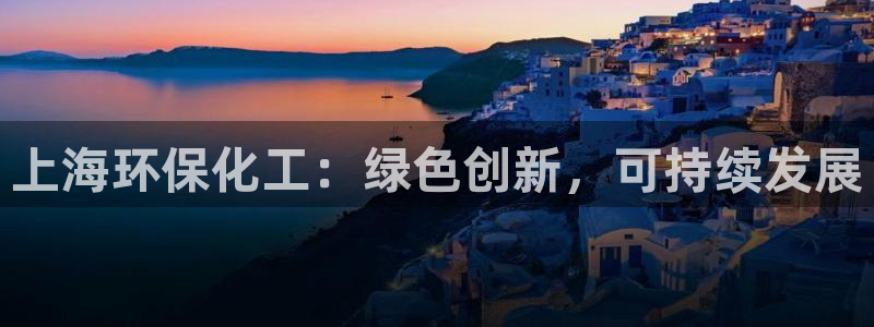 亿万国际合法吗：上海环保化工：绿色创新，可持续发展