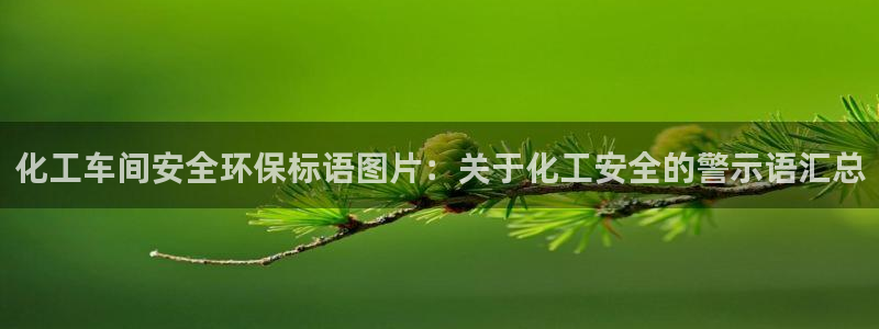 亿万先生手机版客户端下载安装：化工车间安全环保标语图片：关于化工安全的警示语汇总