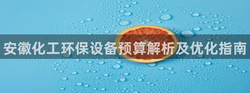 亿万先生客服联系方式查询：安徽化工环保设备预算解析及优化指南