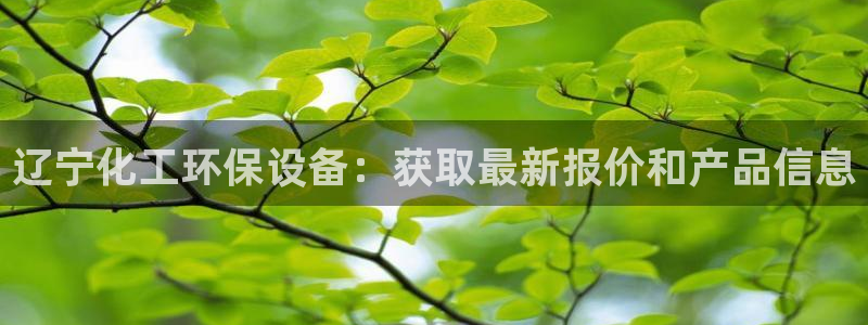 亿万先生手机版入：辽宁化工环保设备：获取最新报价和产品信息